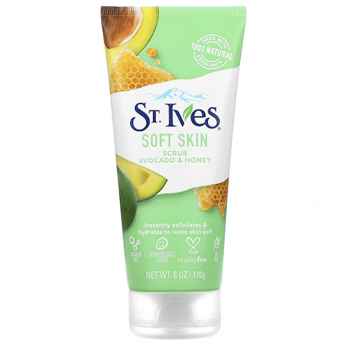 St. Ives, Скраб для мягкой кожи, авокадо и мед, 170 г (6 унций) #1