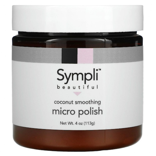 Sympli Beautiful, кокосовый скраб для гладкости кожи, 113 г (4 унции) #1
