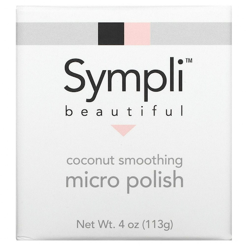 Sympli Beautiful, кокосовый скраб для гладкости кожи, 113 г (4 унции) #1