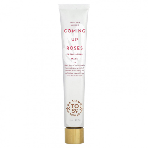 The Organic Skin Co., Coming Up Roses, отшелушивающая косметическая маска с розой и бамбуком, 60 мл (2 жидк. Унции) #1