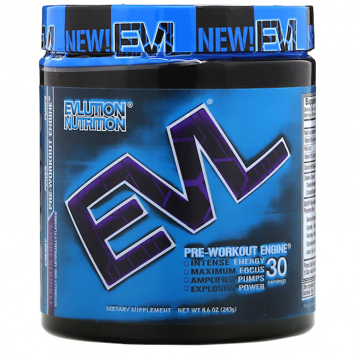 EVLution Nutrition, ENGN, Pre-Workout Enginе, виноград, 243 г (8,6 унции) #1