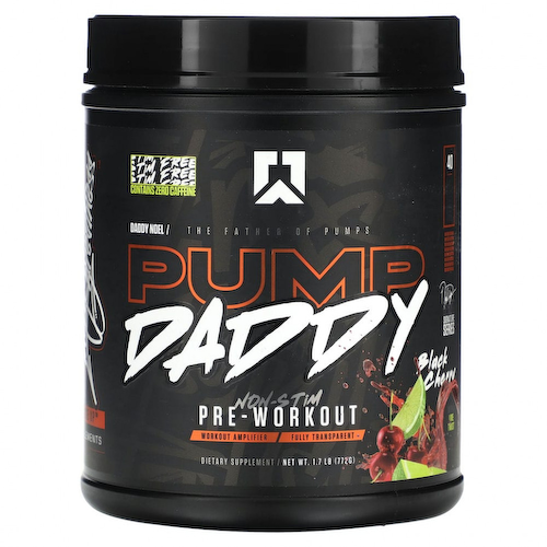 Ryse Supps, Pump Daddy, без стимулятора перед тренировкой, с вишней, 772 г (1,7 фунта) #1