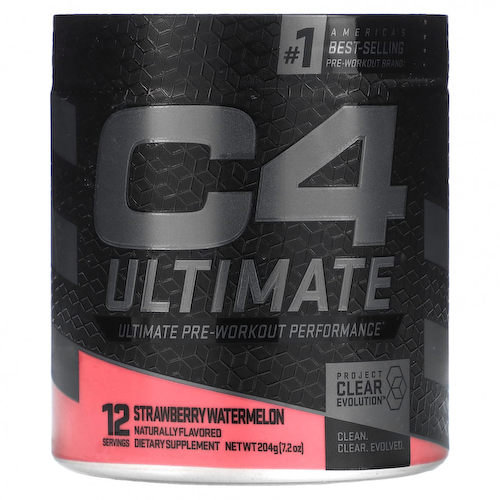 Cellucor, C4 Ultimate, предтренировочная добавка, клубника и арбуз, 204 г (7,2 унции) #1