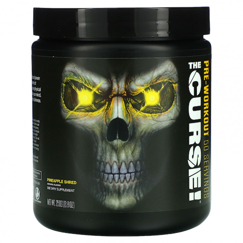JNX Sports, Проклятие! Перед тренировкой, измельченный ананас, 250 г (8,8 унции) #1