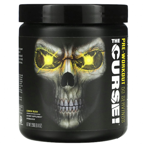 JNX Sports, The Curse, предтренировочный комплекс, лимонный прилив, 250 г (8,8 унции) #1