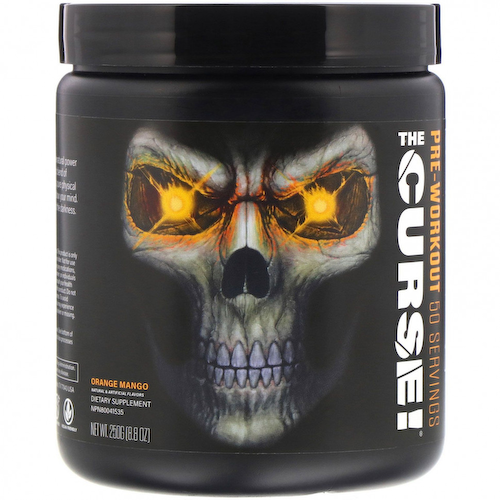 JNX Sports, The Curse, предтренировочный комплекс, апельсин и манго, 250 г (8,8 унции) #1