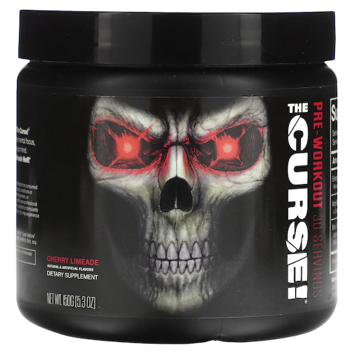 JNX Sports, The Curse, предтренировочный комплекс, вишневый лаймад, 150 г (5,3 унции) #1