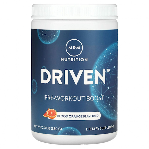 MRM Nutrition, DRIVEN, предтренировочная добавка, красный апельсин, 350 г (12,3 унции) #1