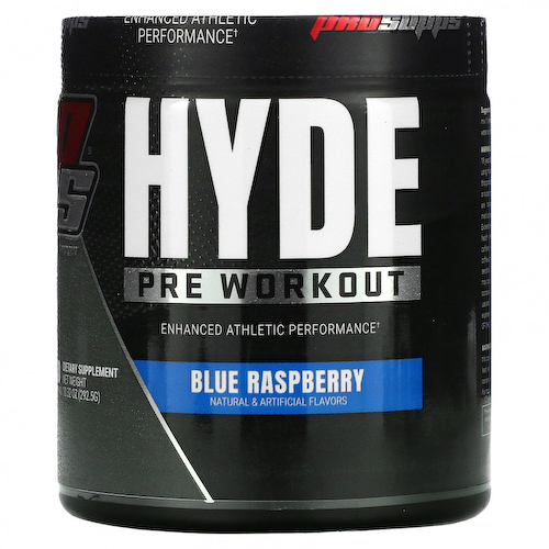 ProSupps, Hyde Pre Workout, голубая малина, 292,5 г (10,32 унции) #1