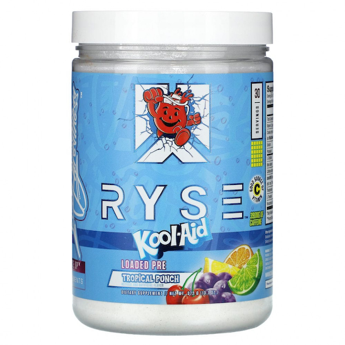 Ryse Supps, Loaded Pre, Kool-Aid, тропический пунш, 372 г (13,1 унции) #1
