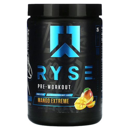 Ryse Supps, Перед тренировкой, Mango Extreme, 305 г (10,8 унции) #1