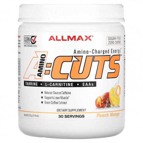 ALLMAX, AMINOCUTS, персик и манго, 210 г (7,4 унции) #1