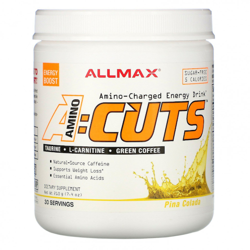 ALLMAX Nutrition, ACUTS, энергетический напиток с аминокислотами, пина колада, 210 г (7,4 унции) #1