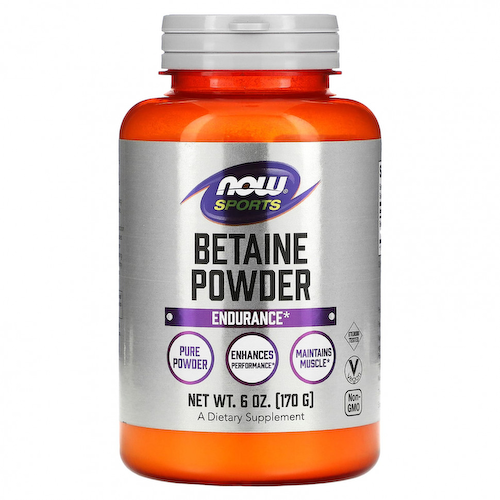 NOW Foods, Sports, бетаин в порошке, 170 г (6 унций) #1