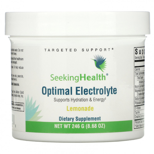 Seeking Health, Optimal Electrolyte, лимонад, 246 г (8,68 унции) #1