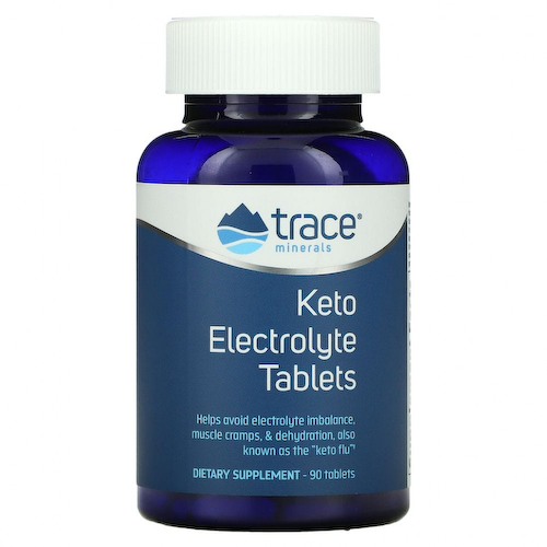 Trace Minerals ®, кето-электролиты в таблетках, 90 таблеток #1