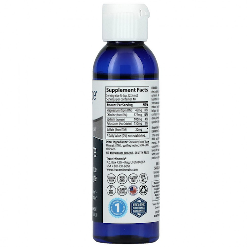 Trace Minerals ®, TM Sport, Endure, электролит для повышения работоспособности, 118 мл (4 жидк. унции) #1