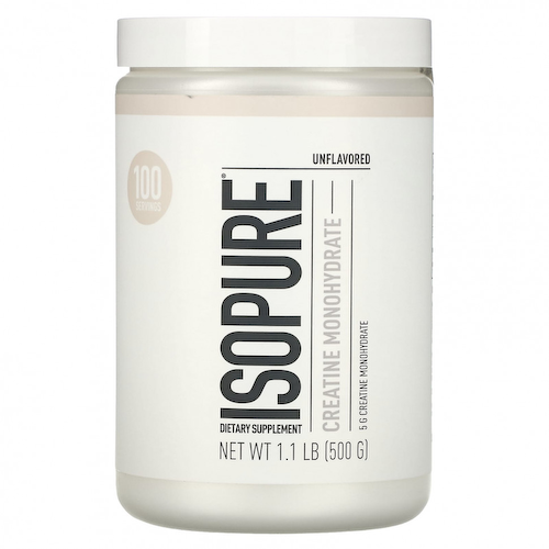 Isopure, Моногидрат креатина, без добавок, 500 г (1,1 фунта) #1