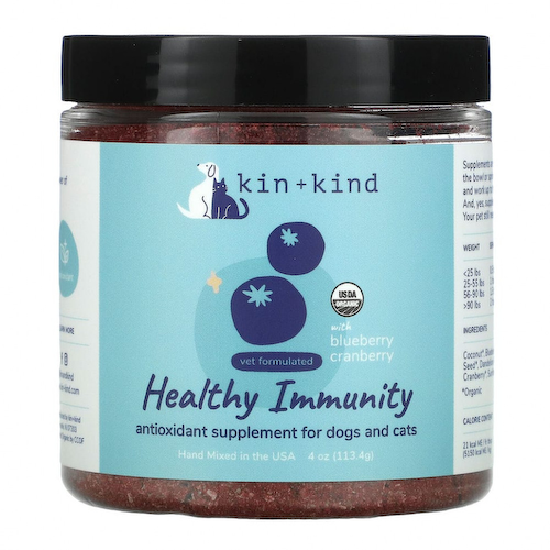 Kin+Kind, добавка для кошек и собак для укрепления иммунитета, 113,4 г (4 унции) #1