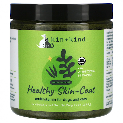 Kin+Kind, Здоровая кожа и шерсть, для собак и кошек, 113,4 г (4 унции) #1