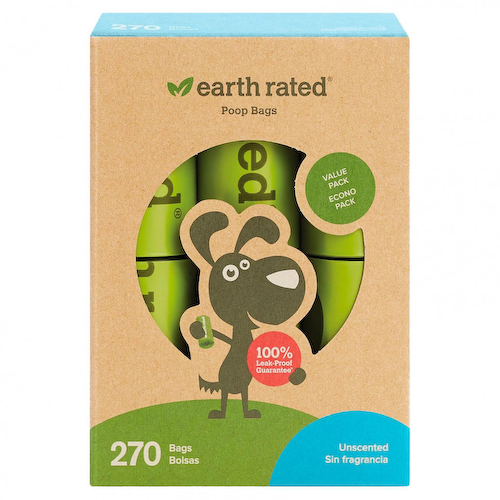 Earth Rated, Пакеты для отходов для собак, без запаха, 270 пакетов #1