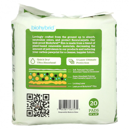 Pogi's Pet Supplies, Earth Friendly Training Pads, 20 шт. #1