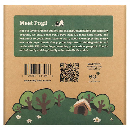 Pogi's Pet Supplies, Earth Friendly Poop Bags, Super Duper Pack, Unscented, 50 Rolls, 750 Bags, 2 Dispensers #1