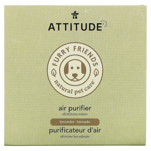 ATTITUDE, Furry Friends Natural Pet Care, очиститель воздуха, лаванда, 227 г (8 унций) #1