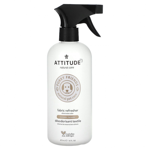 ATTITUDE, Furry Friends, Natural Pet Care, освежитель тканей, лаванда, 473 мл (16 жидк. Унций) #1