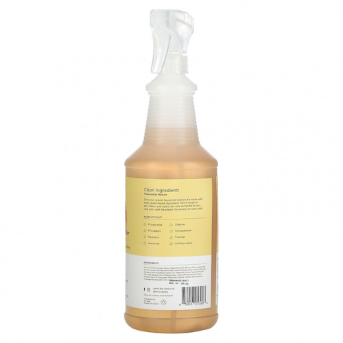 Kin+Kind, Pee + Stain + Odor Destroyer, для твердых пород дерева и пола, цитрус, 354 мл (32 жидк. Унции) #1