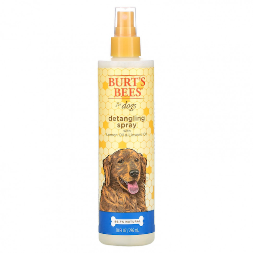 Burt's Bees, Спрей для распутывания волос для собак с лимонным маслом и льняным маслом, 296 мл (10 жидк. Унций) #1