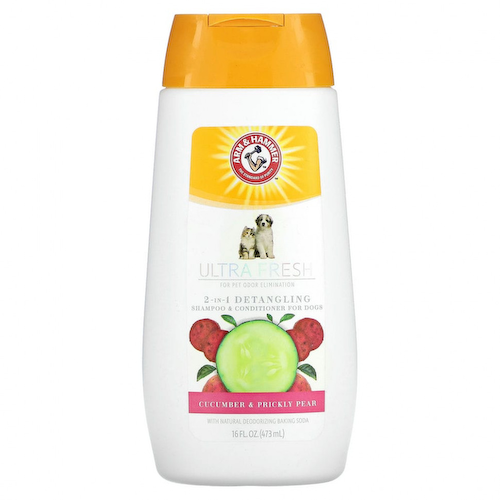 Arm & Hammer, 2-в-1 шампунь и кондиционер для распутывания волос, с огурцом и опунцией, 473 мл (16 жидк. Унций) #1