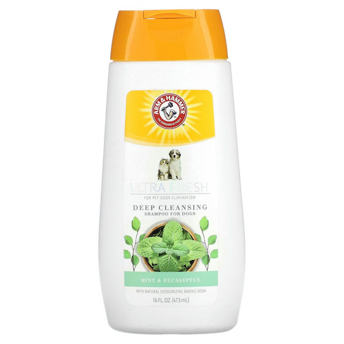 Arm & Hammer, Ultra Fresh, шампунь для глубокого очищения, для собак, с мятой и эвкалиптом, 473 мл (16 жидк. Унций) #1