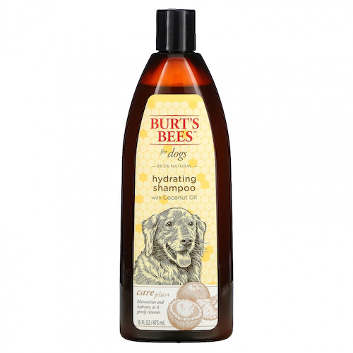 Burt's Bees, Care Plus +, увлажняющий шампунь для собак с кокосовым маслом, 473 мл (16 жидк. Унций) #1
