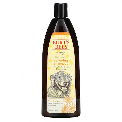 Burt's Bees, Care Plus +, успокаивающий шампунь для собак с ромашкой и розмарином, 473 мл (16 жидк. Унций) #1