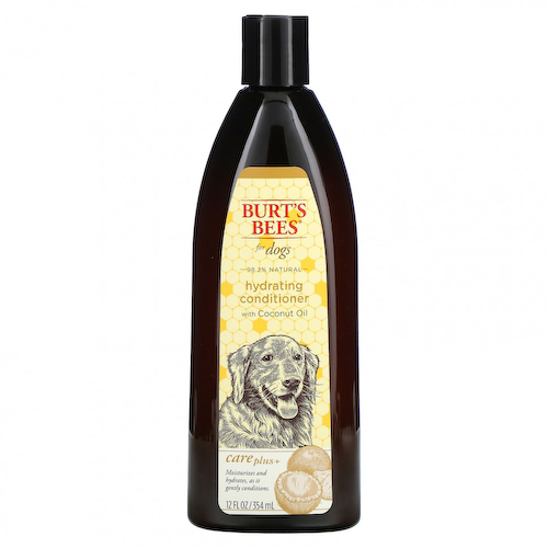 Burt's Bees, Care Plus +, увлажняющий кондиционер для собак с кокосовым маслом, 354 мл (12 жидк. Унций) #1