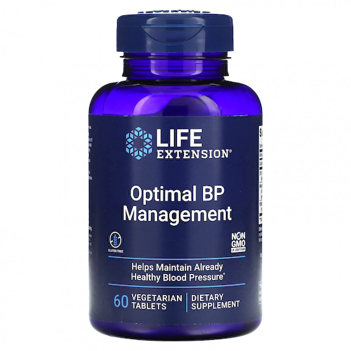 Life Extension, Optimal BP Management, 60 вегетарианских таблеток #1