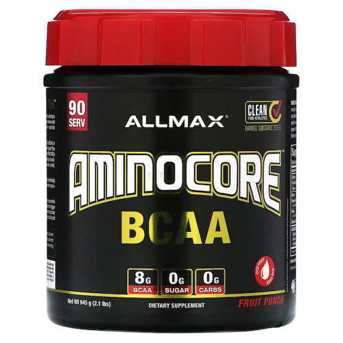 ALLMAX, AMINOCORE BCAA, фруктовый пунш, 945 г (2,1 фунта) #1