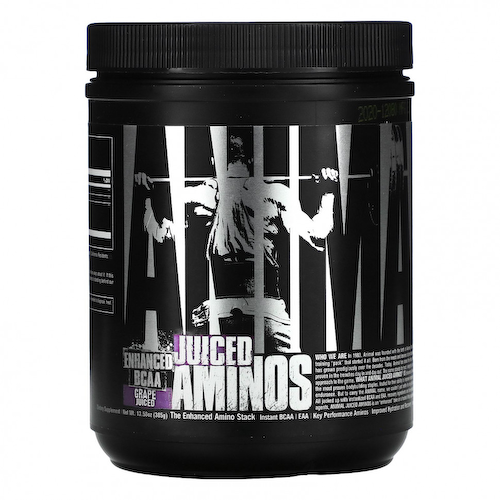 Universal Nutrition, Animal Juiced Aminos, усовершенствованные аминокислоты с разветвленной цепью, виноградный сок, 376 г #1