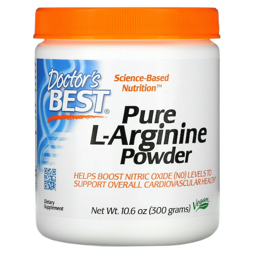 Doctor's Best, Чистый порошок L-аргинина, 10,6 унций (300 г) #1