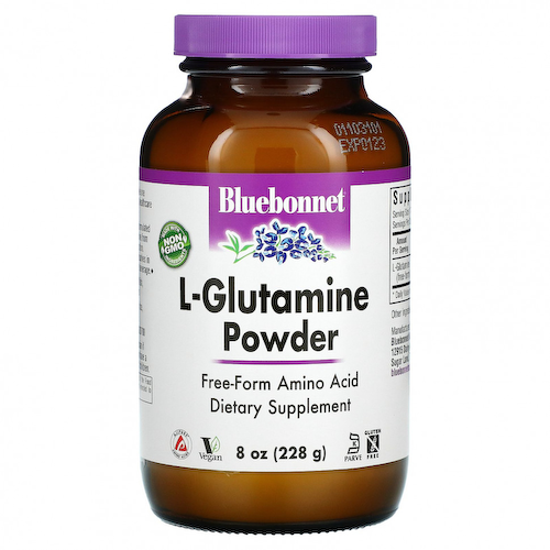 Bluebonnet Nutrition, Порошок L-глютамин, 8 унций (228 г) #1