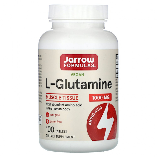 Jarrow Formulas, L-глутамин, 1000 мг, 100 таблеток #1