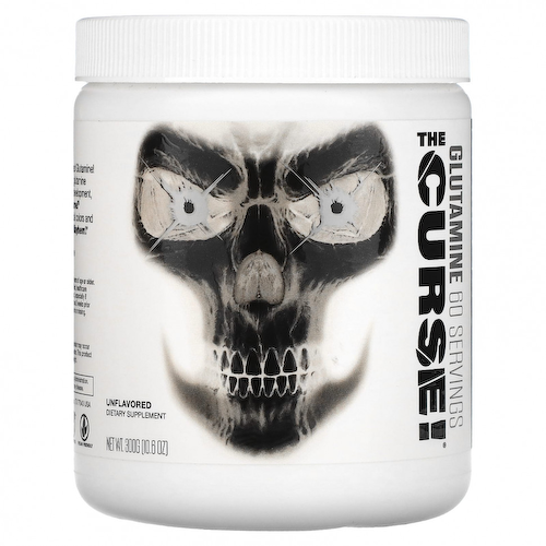 JNX Sports, The Curse, глутамин, без добавок, 300 г (10,6 унции) #1