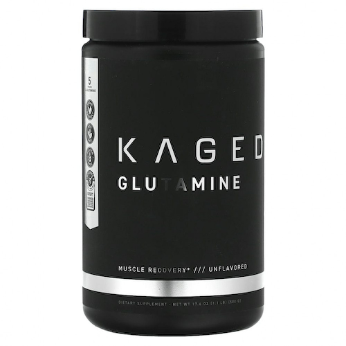 Kaged, Глутамин, без добавок, 500 г (1,1 фунта) #1