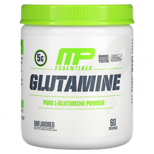 MusclePharm, Essentials, глутамин, без ароматизатора, 300 г (0,66 фунта) #1