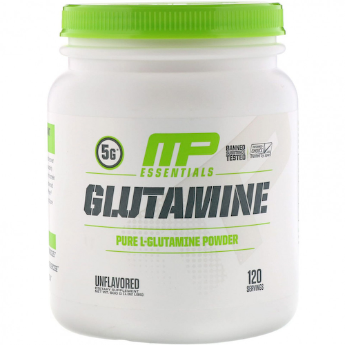 MusclePharm, Essentials, глутамин, без ароматизатора, 600 г (1,32 фунта) #1