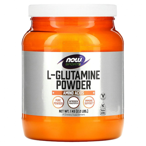 NOW Foods, Sports, L-Glutamine Powder, 2,2 фунта (1 кг) #1
