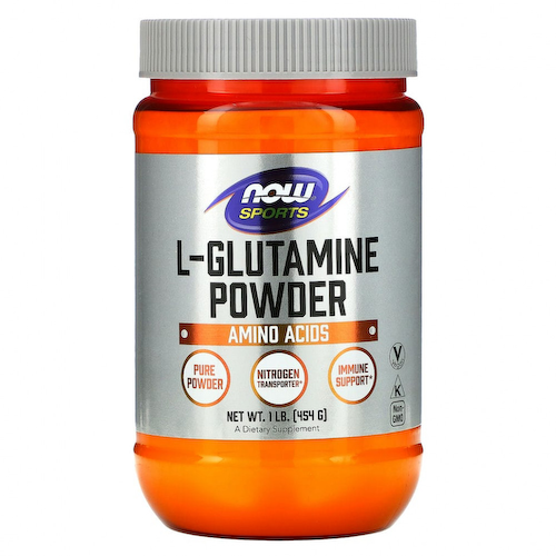 NOW Foods, Sports, L-глютамин, 454 г (1 фунт) #1