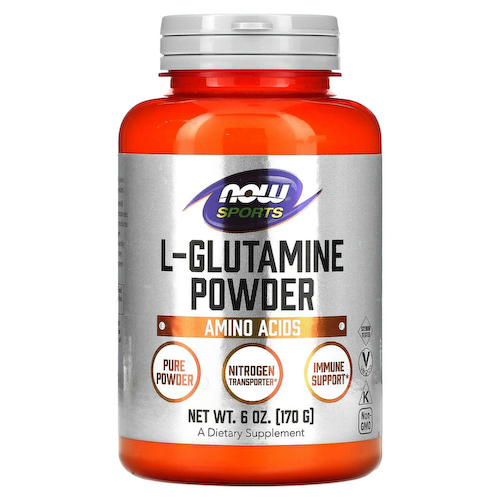 NOW Foods, Sports, L-глютамин в порошке, 170 г (6 унций) #1