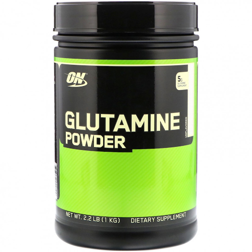 Optimum Nutrition, Глютамин в порошке, неароматизированный, 2,2 фунта (1 кг) #1